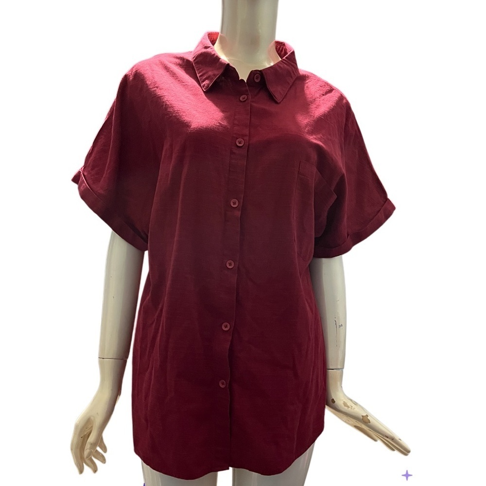 Apraw  Top Burgundy